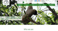 Desktop Screenshot of cambodiaswildlife.org